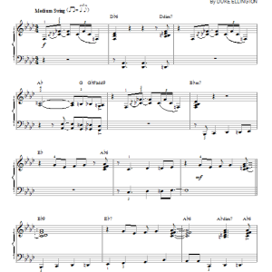 Duke Ellington In A Mellow Tone (arr. Brent Edstrom) Musik Noten - Piano Solo - 69162-0
