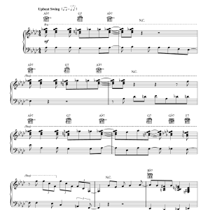 Duke Ellington Jump For Joy Musik Noten - Piano, Vocal & Guitar Chords - 68309-0