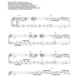 Duke Ellington Night Train Musik Noten - Piano Solo - 17454-0