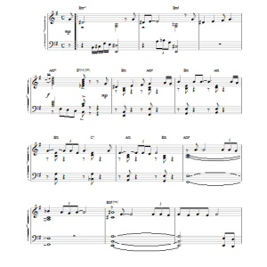 Duke Ellington The Blues Musik Noten - Piano Solo - 18728-0