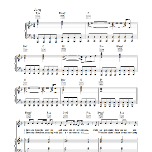Duke Special Freewheel Musik Noten - Piano, Vocal & Guitar Chords - 38054-0