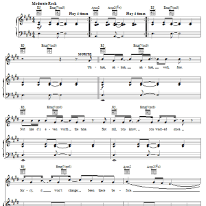 Duncan Sheik And Then There Were None Musik Noten - Piano, Vocal & Guitar Chords - 63374-0