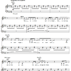Duncan Sheik The Mirror-Blue Night Musik Noten - Piano, Vocal & Guitar Chords - 63366-0