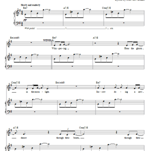 Duncan Sheik Whispering Musik Noten - Piano & Vocal - 63238-0