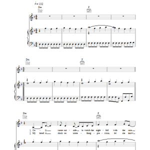 Duran Duran Planet Earth Musik Noten - Piano, Vocal & Guitar Chords - 34161-0