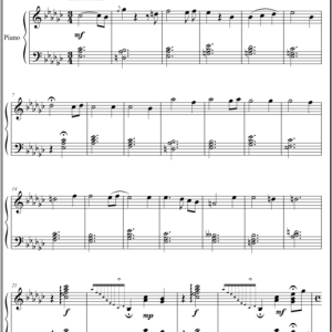 Dustin O'Halloran Opus 15 Musik Noten - Piano Solo - 44143-0
