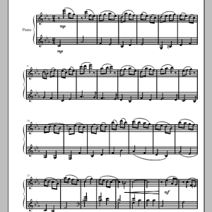 Dustin O'Halloran Opus 17 Musik Noten - Piano Solo - 44145-0
