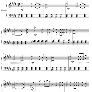 Dustin O'Halloran Opus 7 Musik Noten - Piano Solo - 44142-0