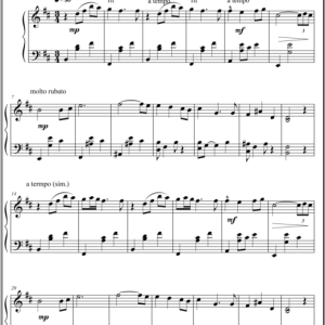 Dustin O'Halloran Opus 9 Musik Noten - Piano Solo - 44138-0