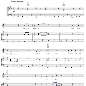 Dwight Yoakam Miner's Prayer Musik Noten - Piano, Vocal & Guitar Chords - 62792-0