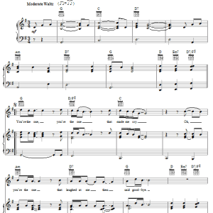 Dwight Yoakam You're The One Musik Noten - Piano, Vocal & Guitar Chords - 62716-0