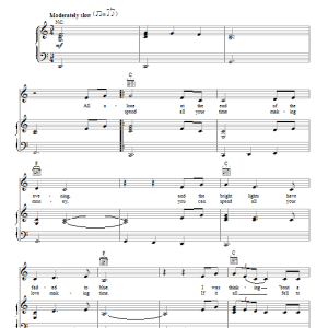 Eagles Take It To The Limit Musik Noten - Piano, Vocal & Guitar Chords - 92831-0