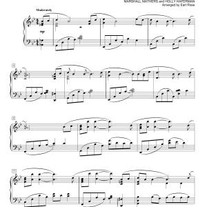 Earl Rose Love The Way You Lie Musik Noten - Piano Solo - 156811-0