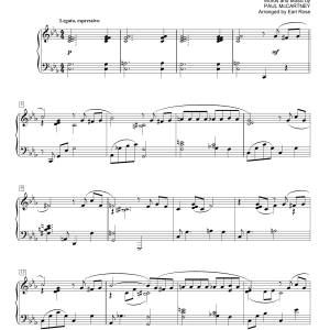 Earl Rose My Valentine Musik Noten - Piano Solo - 156807-0