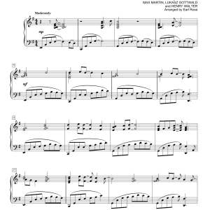 Earl Rose Unconditionally Musik Noten - Piano Solo - 156793-0