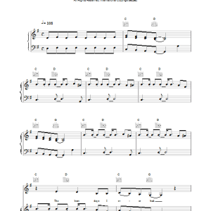 East 17 Best Days Musik Noten - Piano, Vocal & Guitar Chords - 14963-0