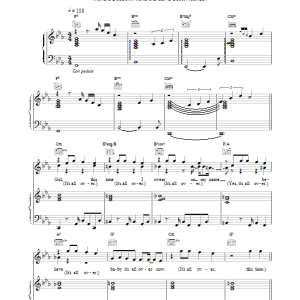 East 17 It's All Over Musik Noten - Piano, Vocal & Guitar Chords - 14971-0