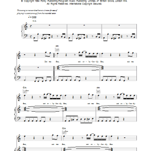 East 17 Set Me Free Musik Noten - Piano, Vocal & Guitar Chords - 14982-0