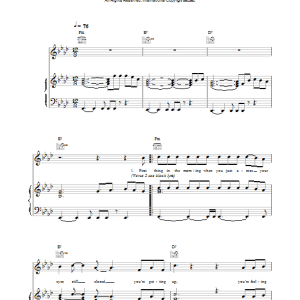 East 17 Somebody To Love Musik Noten - Piano, Vocal & Guitar Chords - 14974-0
