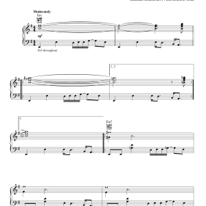 Eastern Conference Champions A Million Miles An Hour Musik Noten - Piano, Vocal & Guitar Chords - 86684-0