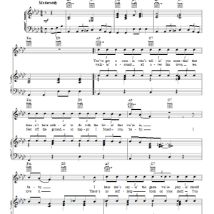 Easton Corbin Lovin' You Is Fun Musik Noten - Piano, Vocal & Guitar Chords - 93119-0