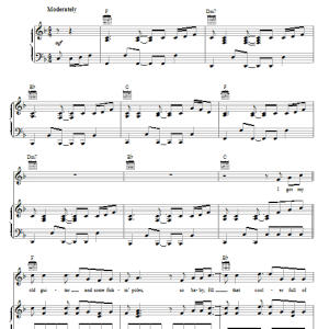Easton Corbin Roll With It Musik Noten - Piano, Vocal & Guitar Chords - 77002-0