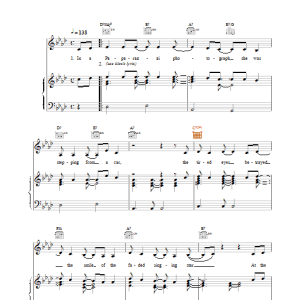 Eddi Reader The Exception Musik Noten - Piano, Vocal & Guitar Chords - 17109-0