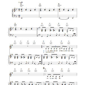 Eddi Reader Wonderful Lie Musik Noten - Piano, Vocal & Guitar Chords - 17113-0