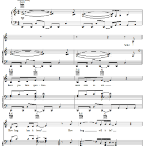 Eddie Murphy Patience Musik Noten - Piano, Vocal & Guitar Chords - 57936-0