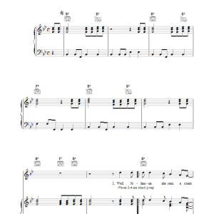 Eddy Grant Gimme Hope Jo'anna Musik Noten - Piano, Vocal & Guitar Chords - 38734-0