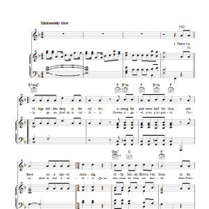 Edith Piaf The Three Bells (Les Trois Cloches) Musik Noten - Piano, Vocal & Guitar Chords - 45568-0
