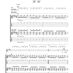 Editors Bullets Musik Noten - Guitar Tab - 39698-0