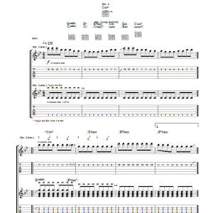 Editors Munich Musik Noten - Guitar Tab - 39693-0