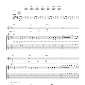 Editors The Weight Of The World Musik Noten - Guitar Tab - 38219-0