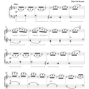 Edna Mae Burnam Butterfly Time Musik Noten - Educational Piano - 93477-0