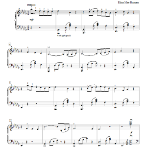 Edna Mae Burnam Lovely Señorita Musik Noten - Educational Piano - 93490-0