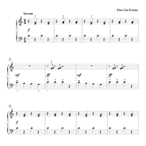 Edna Mae Burnam New Shoes Musik Noten - Educational Piano - 93120-0