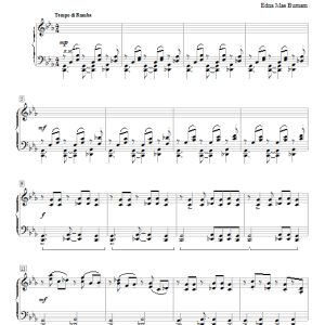 Edna Mae Burnam Rumbling Rumba Musik Noten - Educational Piano - 93486-0