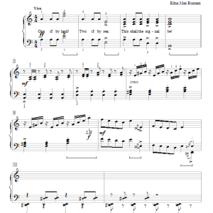 Edna Mae Burnam The Ride Of Paul Revere Musik Noten - Educational Piano - 93128-0