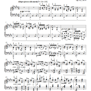 Edvard Grieg Homewards (Hjemad), Op. 62, No. 6 Musik Noten - Piano Solo - 95364-0