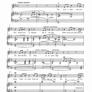 Edvard Grieg Spring Musik Noten - Piano & Vocal - 121657-0