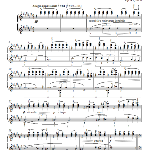 Edvard Grieg To The Spring (Til Foraret), Op. 43, No. 6 Musik Noten - Piano Solo - 95348-0