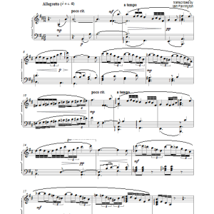 Edward Elgar Five Piano Improvisations: 4. Allegretto Musik Noten - Piano Solo - 37958-0