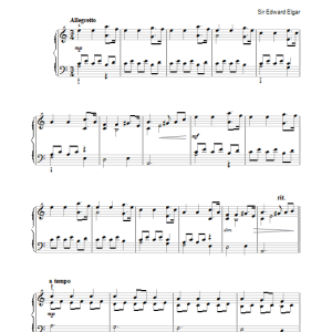 Edward Elgar Minuet Op.21 Musik Noten - Easy Piano - 40061-0