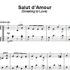 Edward Elgar Salut D'amour (Greeting To Love) Musik Noten - Easy Piano - 21115-0