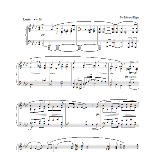 Edward Elgar The Spirit Of The Lord Is Upon Me (from The Apostles, Op.49) Musik Noten - Piano Solo - 37899-0
