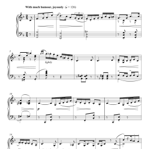 Edward MacDowell From Uncle Remus (10 Woodland Sketches, Op.51, No.7) Musik Noten - Piano Solo - 120772-0