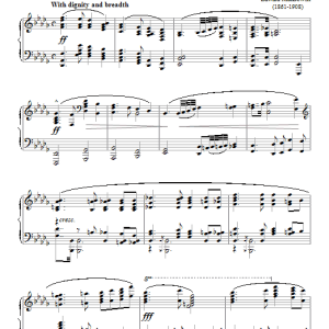 Edward MacDowell To The Sea Musik Noten - Piano Solo - 17524-0