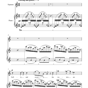 Edwin Roxburgh A Dangerous Crossing (for soprano and piano) Musik Noten - Piano & Vocal - 45952-0