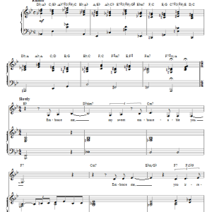 Ella Fitzgerald Embraceable You Musik Noten - Piano & Vocal - 95617-0